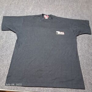 VTG Y2K Why‎ Dogs Are Mo Betta Than Women T Shirt Size XL Black Novelty